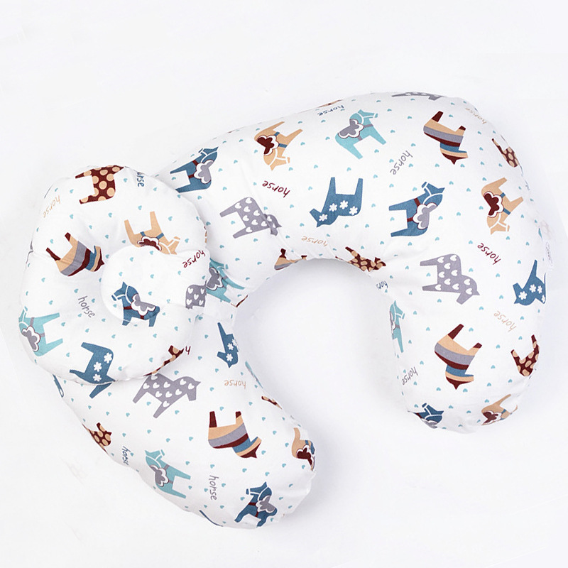 Soft Breastfeeding Pillow for New Moms and Babies