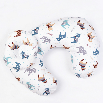 Soft Breastfeeding Pillow for New Moms and Babies