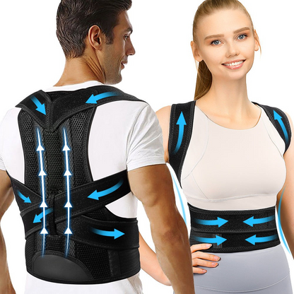 Comfortable Back Support Brace for Posture Correction