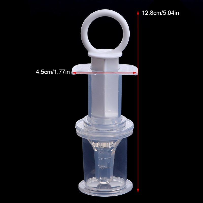 Baby Oral Syringe with Soft Pacifier Tip