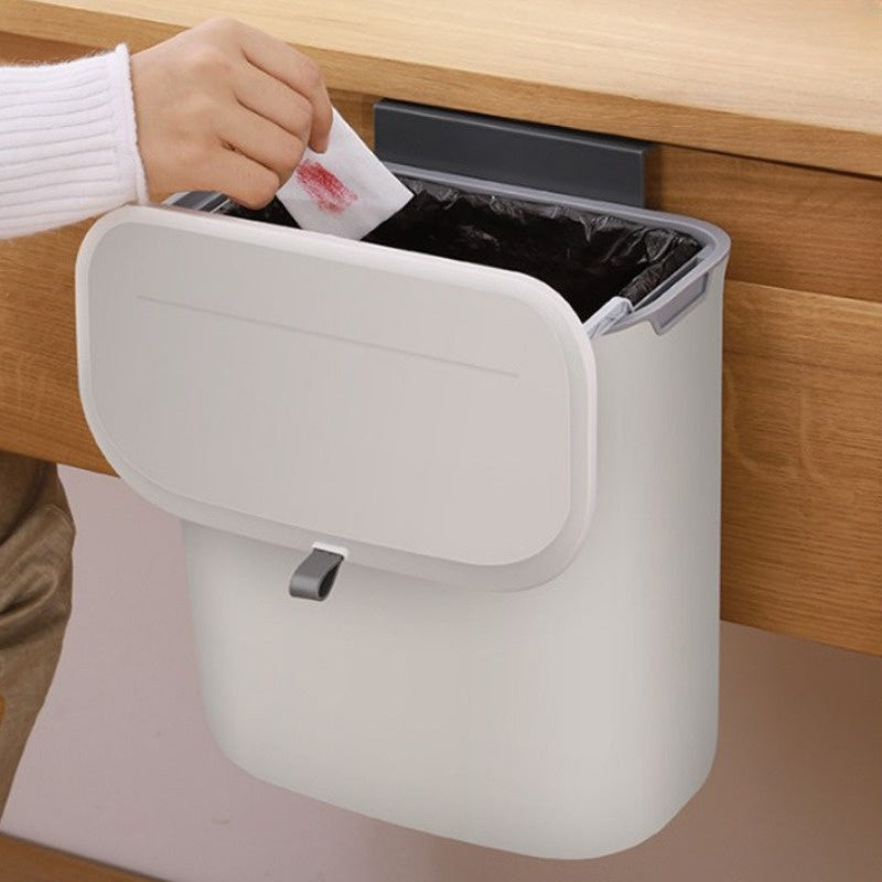 Space Saving Small Kitchen Trash Can - Luxicro