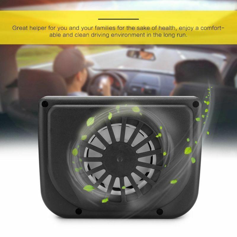 Car Window Solar Powered Air Vent Fan