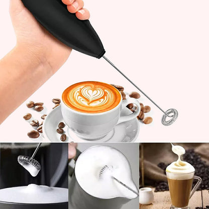 Compact Automatic Milk Frother in Stainless Steel