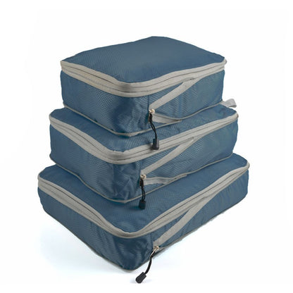 3 Pack Travel Space Saver Luggage Organizer Bags