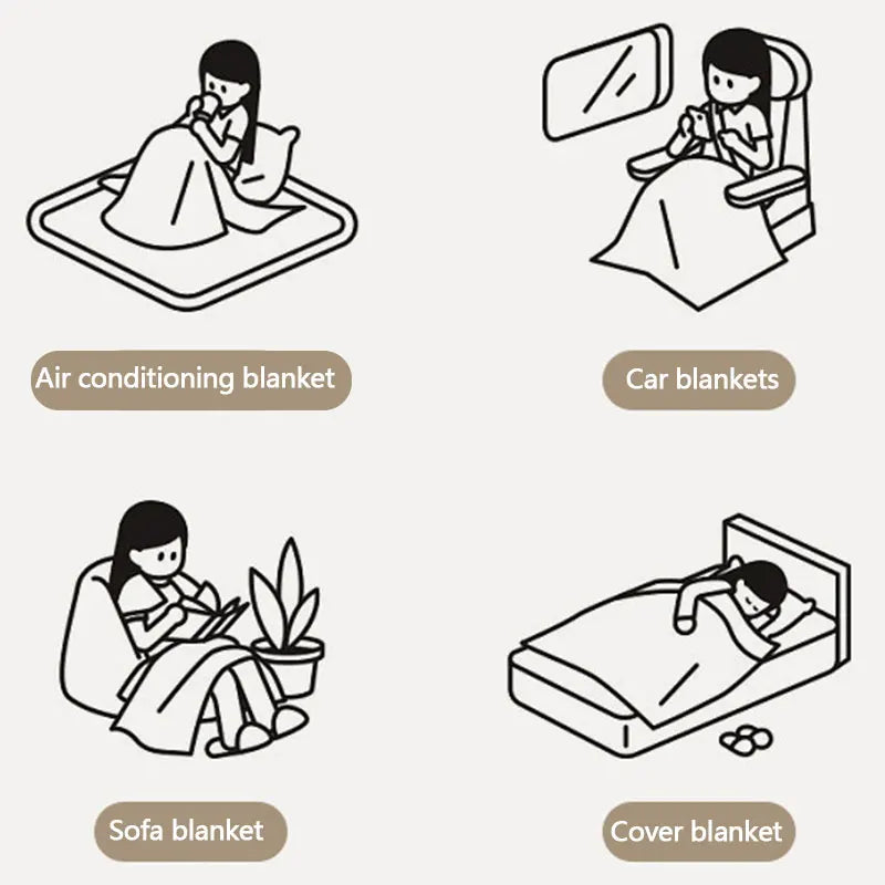 Cozy Fleece Blanket Throw