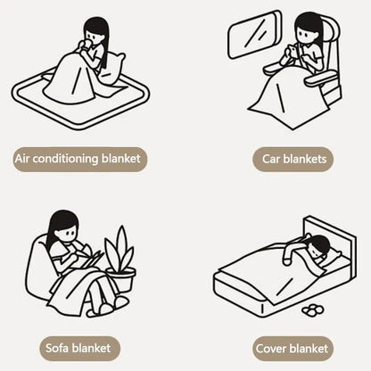 Cozy Fleece Blanket Throw