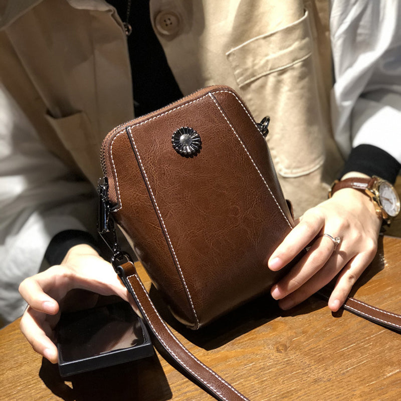 Real Leather Phone Wallet Case
