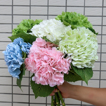 Outdoor Fake Hydrangea Flower Decor