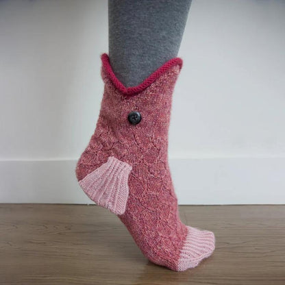 Warm Fun Animal Print Winter Socks