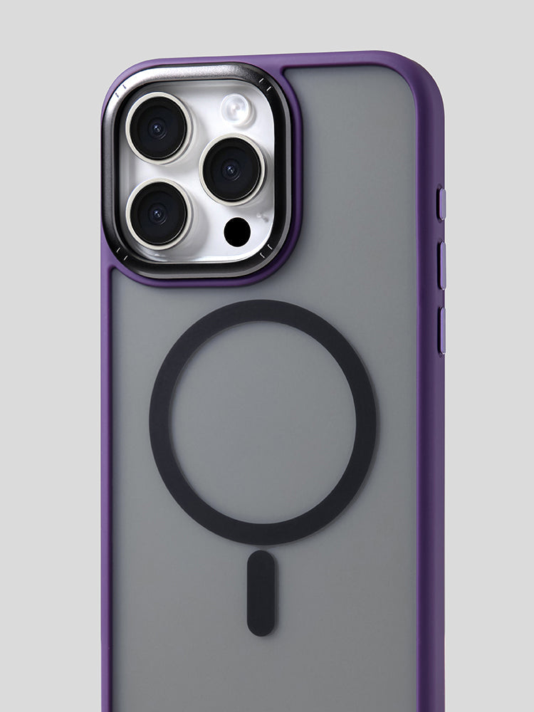 Soft Touch Clear iPhone Case with MagSafe Compatibility