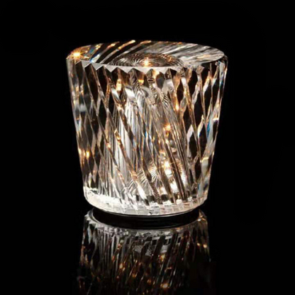Sleek Transparent LED Table Lamp