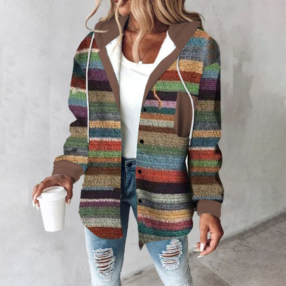 Soft Relaxed Fit Womens Hooded Sweatshirt - Luxicro