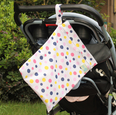 Durable Waterproof Baby Bag with Reusable Storage