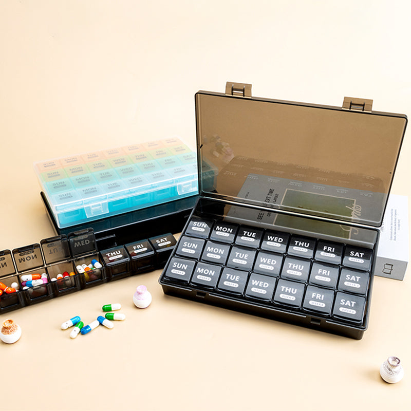 Large Capacity Pill Box Organizer