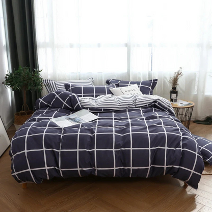 Luxury Plush Bed Duvet Cover Set