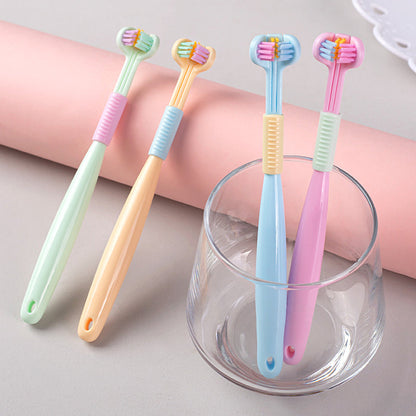 Gentle Triple Sided Toothbrush - Luxicro