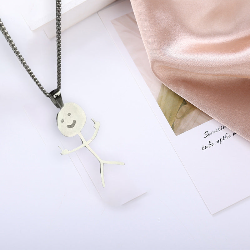 Trendy Humor Pendant Necklace