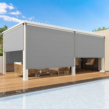 Big Backyard Solar Screen Roller Shades