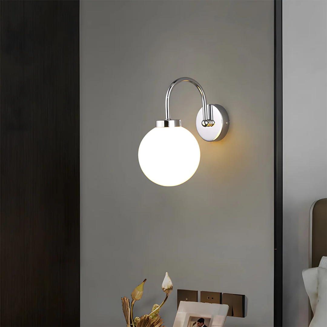 Circular Clear Hanging Lamp