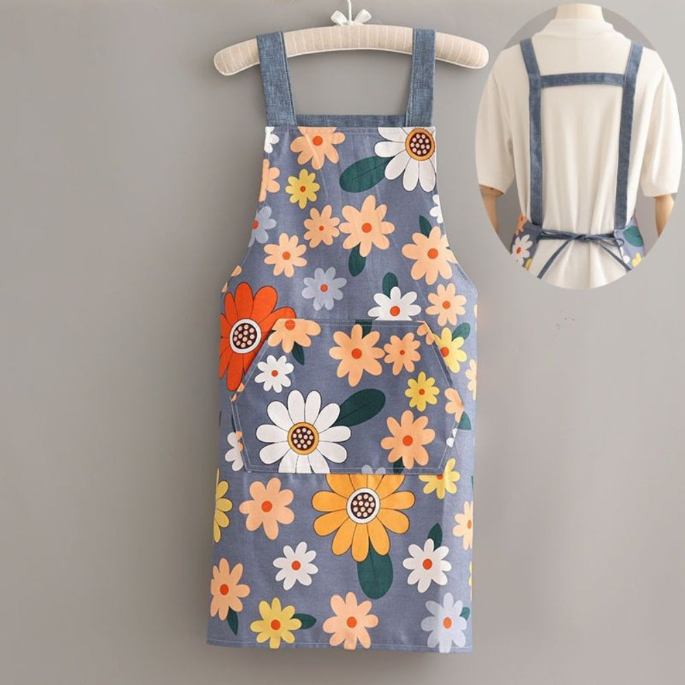Cute Floral Kitchen Apron