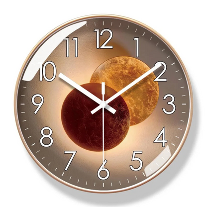 Contemporary Decorative Wall Clock with Sleek Style