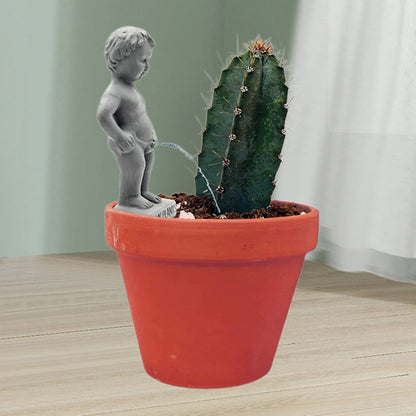 Funny Plant Urine Statue