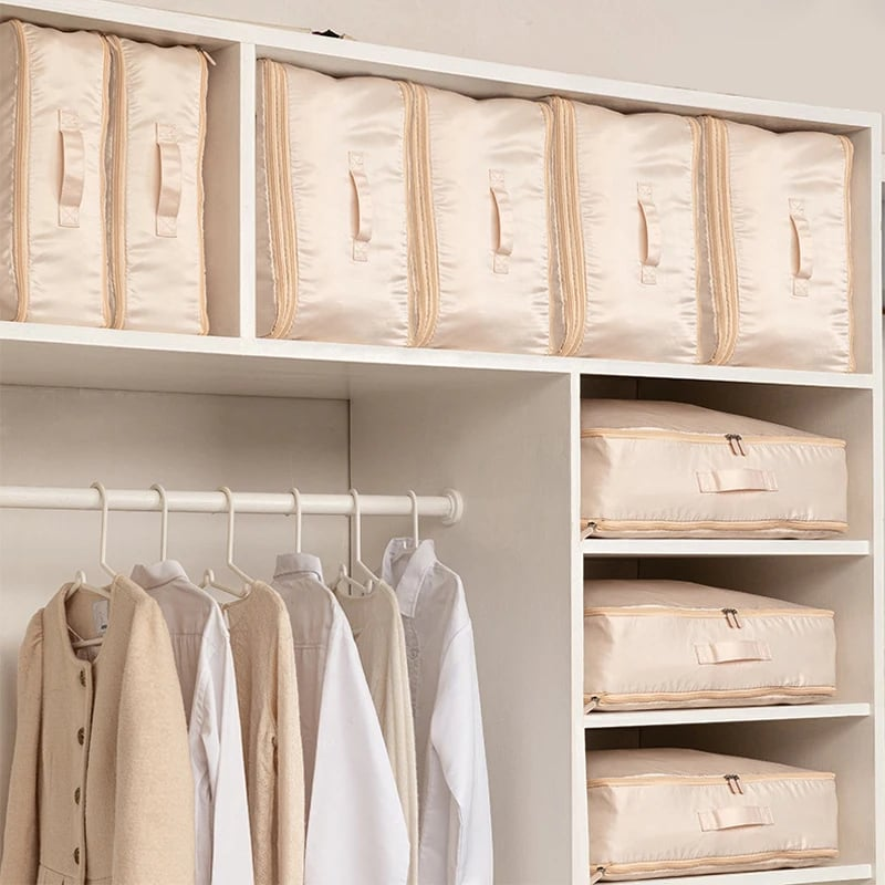 Soft Blanket and Coat Storage Bag