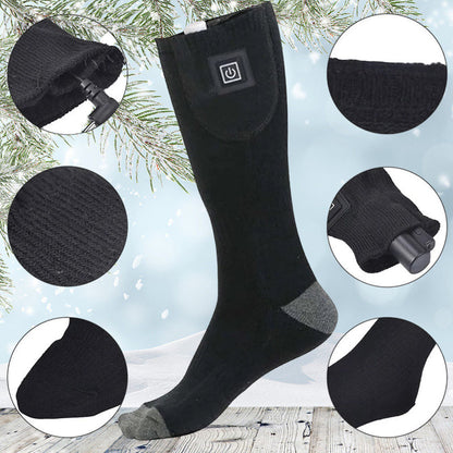 Cozy Electric Heat Socks with Variable Temperature Control