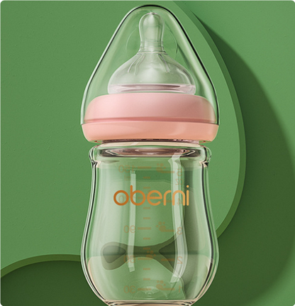 Gentle Baby Bottle with Soft Spout - BPA Free Newborn Feeder