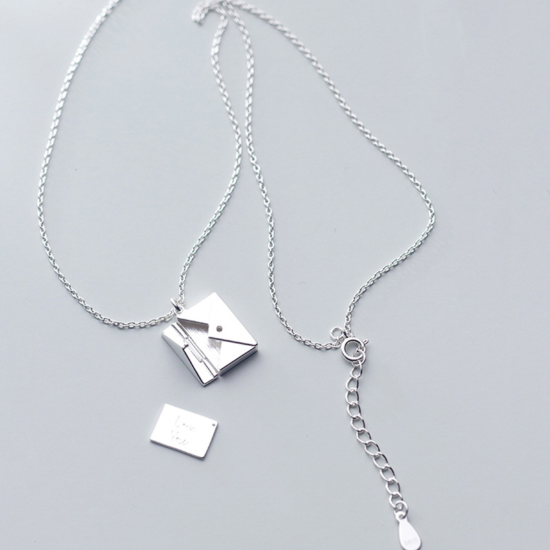 Silver Tone Chain Wrap Pendant Necklace