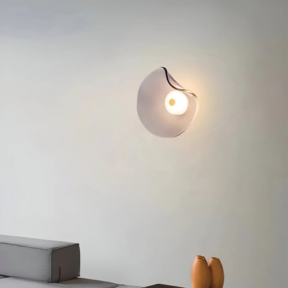 Modern Circular Glass Wall Lamp