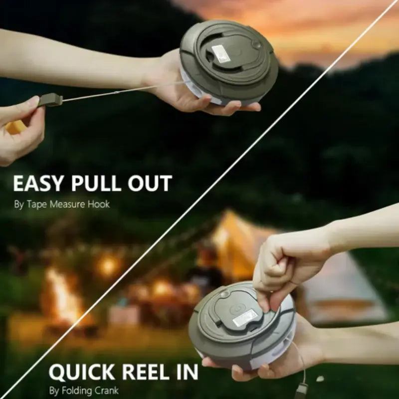 Portable 4-in-1 LED Outdoor Light Set