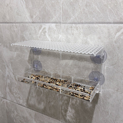 Simple Hang Window Bird Feeder House