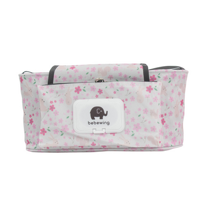 Spacious Diaper Bag with Adjustable Organizer