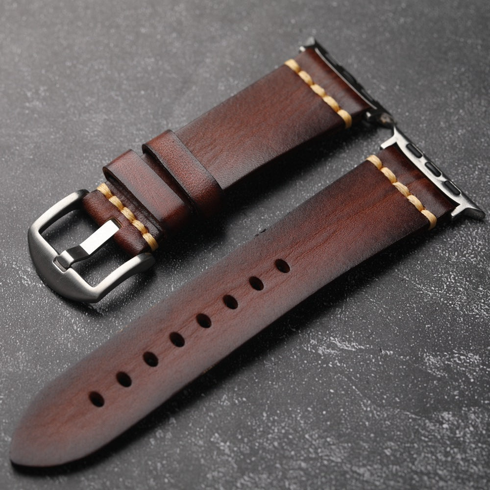 Premium Leather Strap for Apple Watch