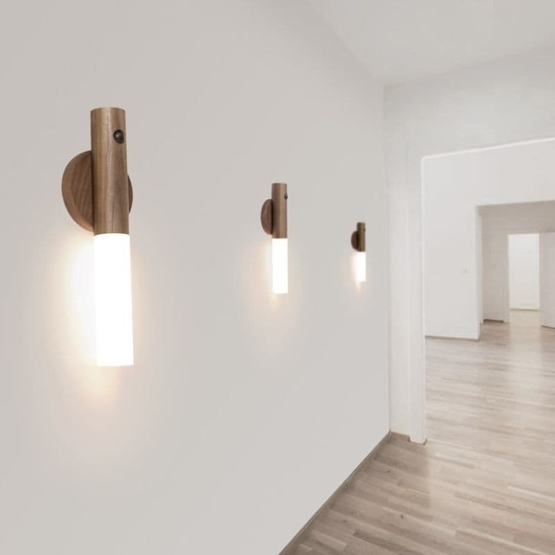Battery Powered Motion Activated Wall Lamp - Easy Install - Luxicro
