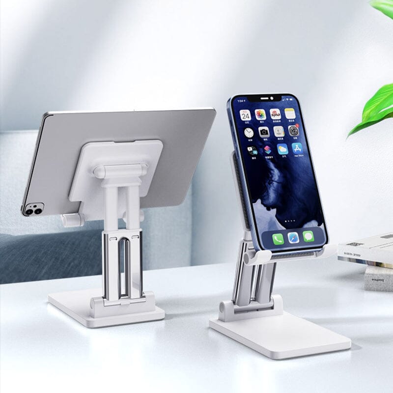 Portable White Phone Stand Holder
