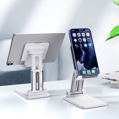 Portable White Phone Stand Holder