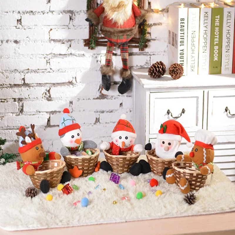 Holiday Sweet Woven Gift Basket