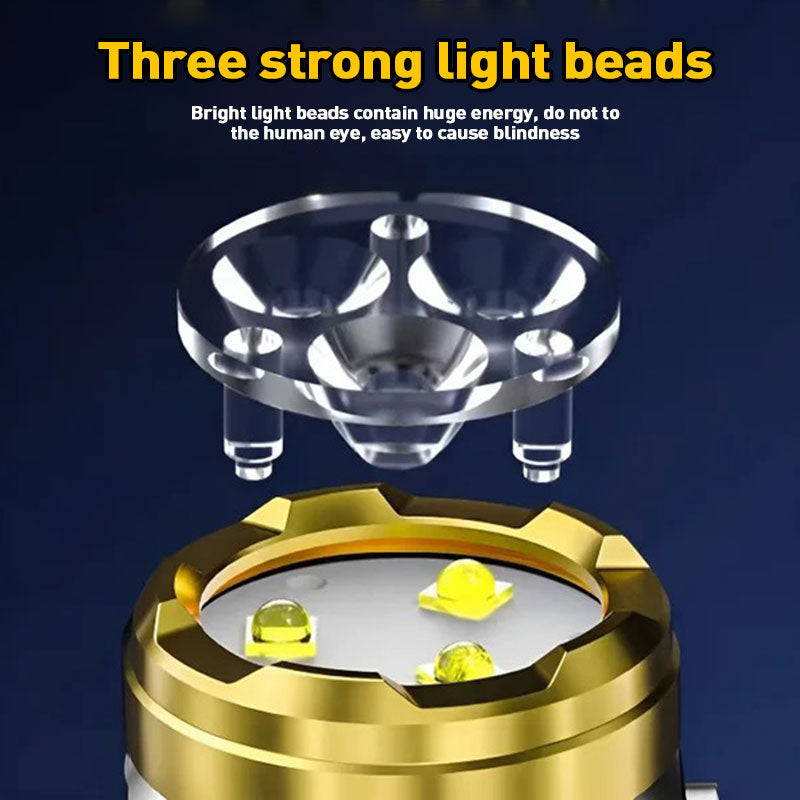 Bright 3 LED Pocket Flashlight