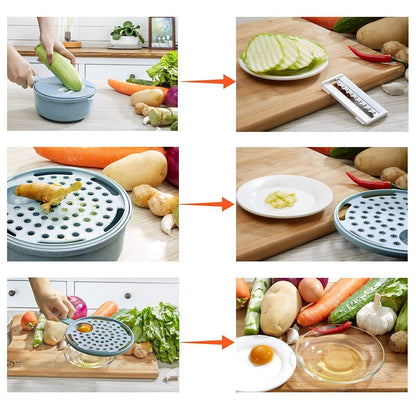 Premium 12-in-1 Kitchen Vegetable Cutter Tool