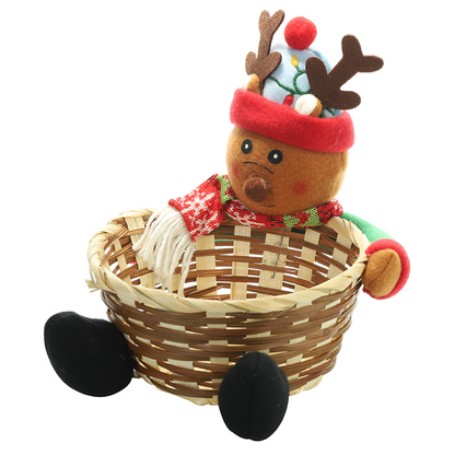 Holiday Sweet Woven Gift Basket