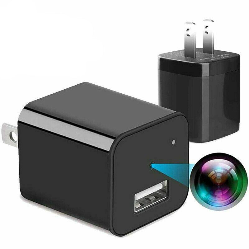 Mini 1080P Spy Camera USB Wall Adapter - Luxicro