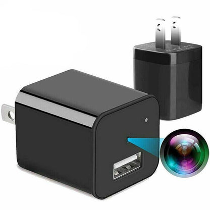 Mini 1080P Spy Camera USB Wall Adapter - Luxicro