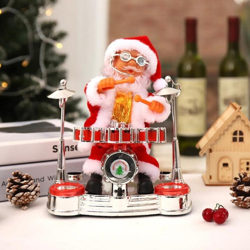 Amusing Christmas Santa Toy Figure