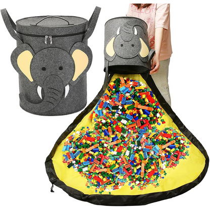Colorful Kids Storage Bucket