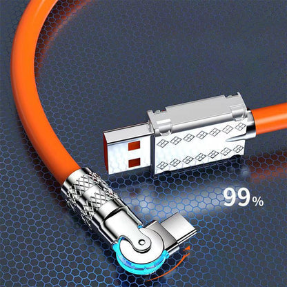 Bendable 360 Rotation USB Charger Cable