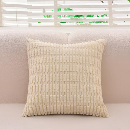 Soft Ridge Sofa Pillow Covers