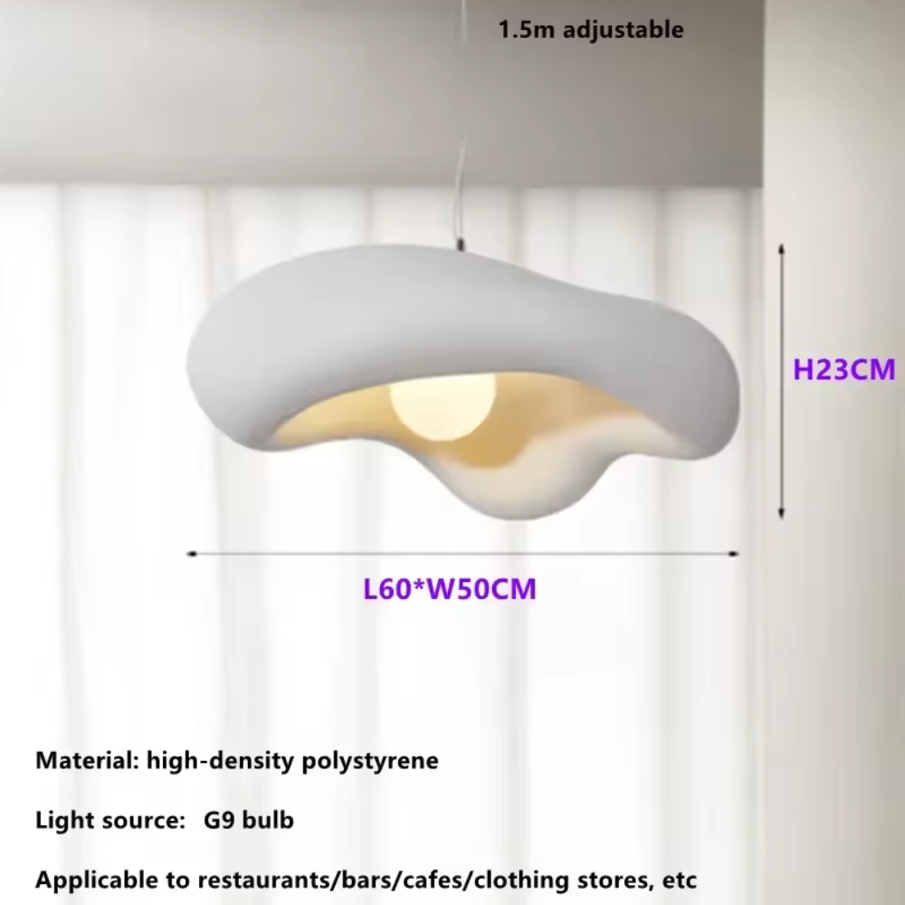 Rustic Nordic Style LED Hanging Lamp