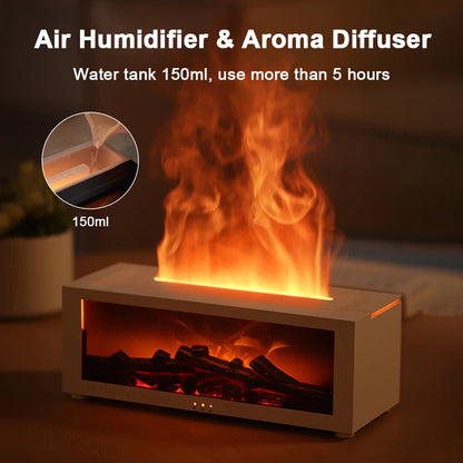 Calming Aroma Diffuser Table Lamp